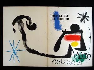 Joan Miro Derriere le Miroir no 139-140 June-July 1963 single Lithograph inv901 - Picture 1 of 1