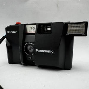 Panasonic C-310EF 35mm Point And Shoot Film Camera Retro Y2K Black Compact - Picture 1 of 12