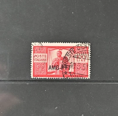 Italy Trieste Zone A Scott # 69 F-VF Used Stamp Cat $32 - Image 1 of 2