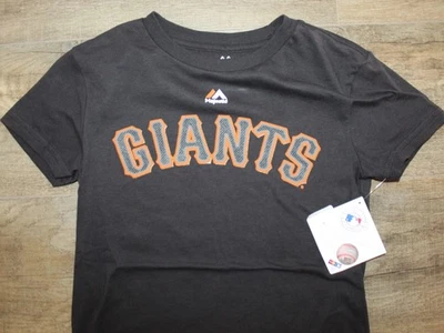 Nueva con etiquetas Camiseta deportiva de béisbol Buster Posey de los Gigantes de San Francisco para niños M 5-6 MLB Foto 1 de 4