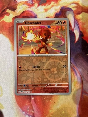 🚀 Charcadet 039/198 Reverse Holo Pokemon SV01: Scarlet & Violet Base Set MINT - Image 1 of 2