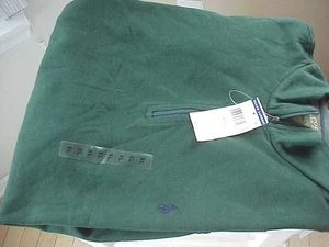 New Ralph Lauren Polo 1/4 Zip Mock  Long Sleeve Jersey Standard Fit  XL Green - Picture 1 of 1
