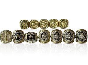 12 Ring Set Toronto Maple Leafs Stanley Cup Ring Fan Souvenirs Gift Set ！ - Picture 1 of 1