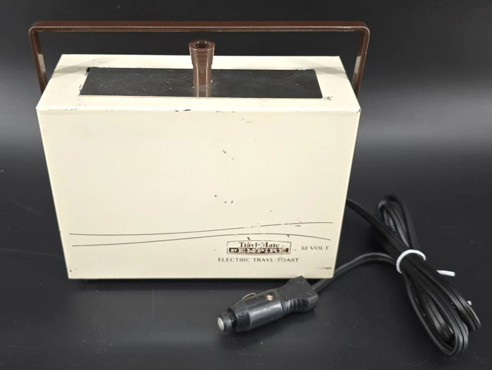 Tostadora Portátil Empire Travl-Toast DC 12V Enchufe Automático Campamento Probada Funciona Años 70 De Colección Foto 1 de 4