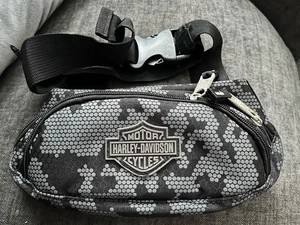 Harley Davidson Motorcycles 2 Pocket Gürteltasche Bauchtasche verstellbar sehr guter Zustand - Bild 1 von 1