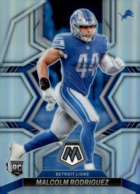 2022 Panini Mosaic #400 Malcolm Rodriguez Silver - Image 1 of 2