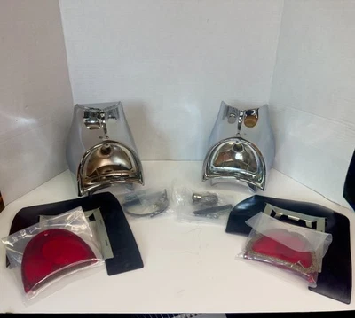 1957 Chevrolet Bel Air / 210/ 150 Complete Tail Light Housing Assembly Pair - Image 1 of 4