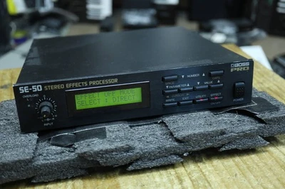Vintage BOSS SE-50 Guitar Effects Processor Showa Era Japan Serviced w/ Adapter - Image 1 of 4