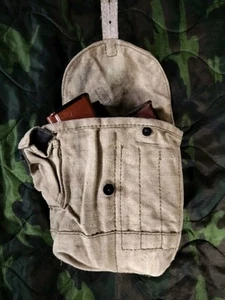 1x Russian USSR Soviet Military 7.62x39 Combloc 4 Cell Pouch - Picture 1 of 3