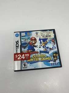Mario & Sonic at the Olympic Winter Games (Nintendo DS, 2009) CIB Complete - Picture 1 of 5