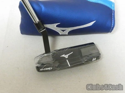 Mizuno M Craft II Putter Blade Black ION 35" +Cover .. NEW - Image 1 of 4