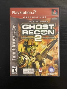 Tom Clancy’s Ghost Recon 2: First Contact (Greatest Hits) CIB Sony PlayStation 2 - Picture 1 of 4
