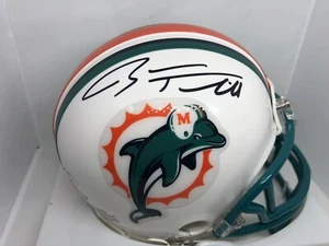 RYAN TANNEHILL MIAMI DOLPHINS SPORTS IMAGES GTSM COA AUTOGRAPH NFL MINI HELMET $ - Picture 1 of 3