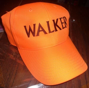 " WALKER " ORANGE MIT SCHWARZEN STICHEN MÜTZE / KAPPE von OC SnapBack - Bild 1 von 2
