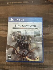 Middle-Earth: Shadow of War Definitive Edition PS4 (Brand New Factory Sealed US