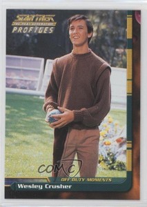 2000 Skybox Star Trek: The Next Generation Profiles Wesley Crusher #54 0q1p