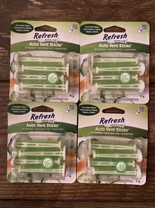 Refresh Your Car | Air Freshener Vent Sticks | Cucumber Melon | 4 Packs of 4 - Picture 1 of 3