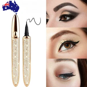 No Glue Magnetic Needed Self-adhesive Magic Eyeliner 2 in 1 Lash Glue Liner Pen - Picture 1 of 6