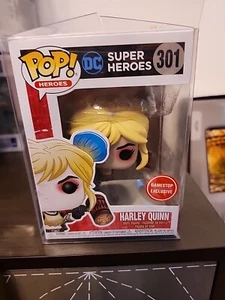 Funko Pop! Figura Vinilo Heroes: Harley Quinn (GameStop) 301 - Imagen 1 de 4