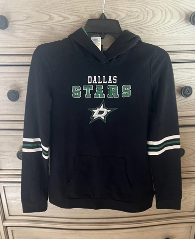 NHL Dallas Stars Girl’s Pullover Hooded Sweatshirt LRG (14/16) Cover