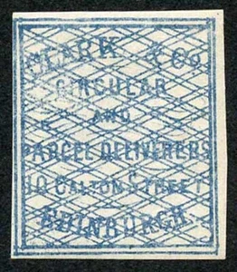 Circular Delivery SGCD3 Clarkand Co. 1/4d blue mint - Picture 1 of 1