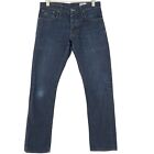 G-Star 3301 Slim Jean Vintage Hommes Standard Droit Bleu Taille W33