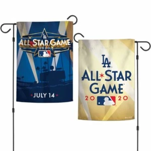 LOS ANGELES DODGERS 2020 ALL STAR GAME 12"X18" 2-SIDED GARDEN FLAG NEW WINCRAFT - Picture 1 of 1