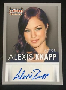2015 Alexis Knapp Panini Americana Autograph Card AU Auto Pitch Perfect - Picture 1 of 2