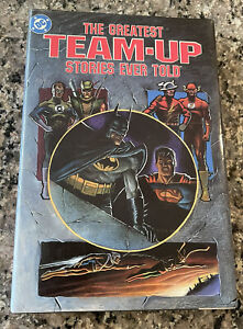 GREATEST TEAM-UP STORIES EVER TOLD DC Comics HC / DJ 1989 1st Printing NM/MT