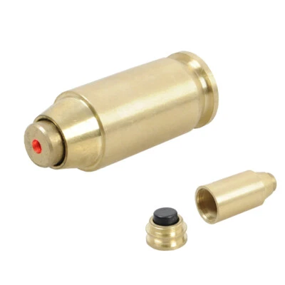Brass Cal .45 Cartridge Red Dot Laser Bore Sight Hunting Pistol Gun Boresighter - Image 1 of 4