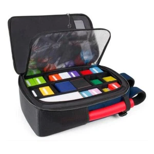 Mochila para tarjetas Enhance serie TCG edición coleccionista azul - Imagen 1 de 2