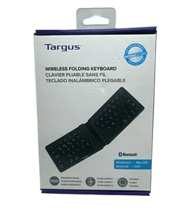 TARGUS Wireless Folding Keyboard Ultra-Compact Bluetooth Windows iOS Android NEW - Bild 1 von 4
