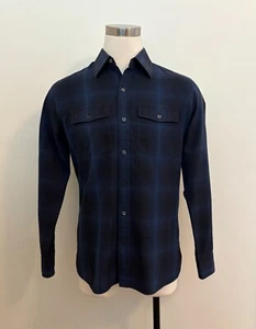 TOM FORD Blue Long Sleeve Button-Front Shirt (size: 16.5/42) - Picture 1 of 6