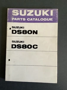 Suzuki 78 DS 80 C, N Parts Catalogue - Picture 1 of 4