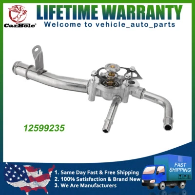 Conjunto de carcasa de termostato para Chevrolet Traverse 2008-17 Enclave 3,6 L 2009-17 Foto 1 de 4