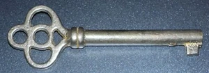 Antique Hollow Barrel Skeleton Key 2 1/2” Ornate - Picture 1 of 2