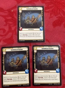 3x Star Wars Unlimited 211/252 - Gamorrean Guards - Spark of Rebellion (NM) x3 - Picture 1 of 6