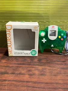 Dreamcast Official Controller Lime Green Boxed Controll Pad Sega Tested Japan - Bild 1 von 4