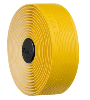 Fizik Vento Bar Tape Solocush Tacky antiscivolo premium manubrio bici da strada giallo