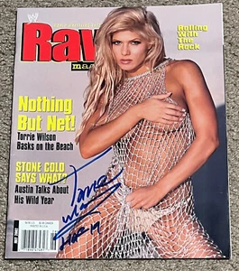 TORRIE WILSON Signed Autographed WWE RAW Magazine July 2002 HOF 2019 PROOF - Imagen 1 de 5