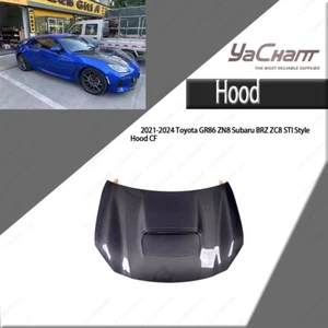 Cofano motore anteriore in carbonio stile Subaru BRZ ZC8 STI per Toyota GR86 ZN8 21-24 - Foto 1 di 23