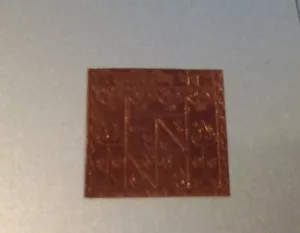 Serva siddhi yantra on a copper plate new and energized - Picture 1 of 2