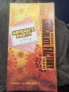 Abigail’s Party Menier Chocolate Factory Programme Andy Nyman Joe Absalom - Picture 1 of 1
