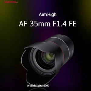 Samyang Optics  New AF 35mm F1.4 FE Lens For Sony E-Mount Full Frame - Picture 1 of 1