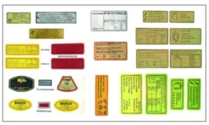 Decal Set für Maßstab 1:8 Pocher, DeAgostini Porsche 911 Modell - Bild 1 von 1