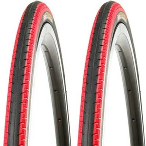 2 x Kenda Kontender Fahrrad Reifen 28 | 700 x 23C | 23-622 schwarz-rot SET NEU - Bild 1 von 1