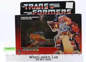 Wreck-Gar 100% Complete W/BOX & INSERT MIB 1986 Vintage G1 Transformers Figure - Picture 1 of 10