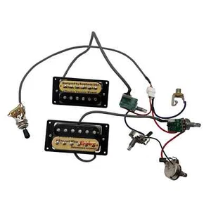 Neu Humbucker Tonabnehmer weiß Push-Pull Kabelset für Les Paul E-Gitarre - Bild 1 von 10