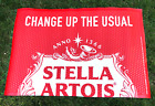 *NEW* STELLA ARTOIS - "CHANGE UP THE USUAL" - RUBBER FLOOR MAT - 24" x 36" RARE