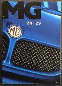 MG ZR & ZS Car Sales Brochure 2002-03 #5953/A - Picture 1 of 5